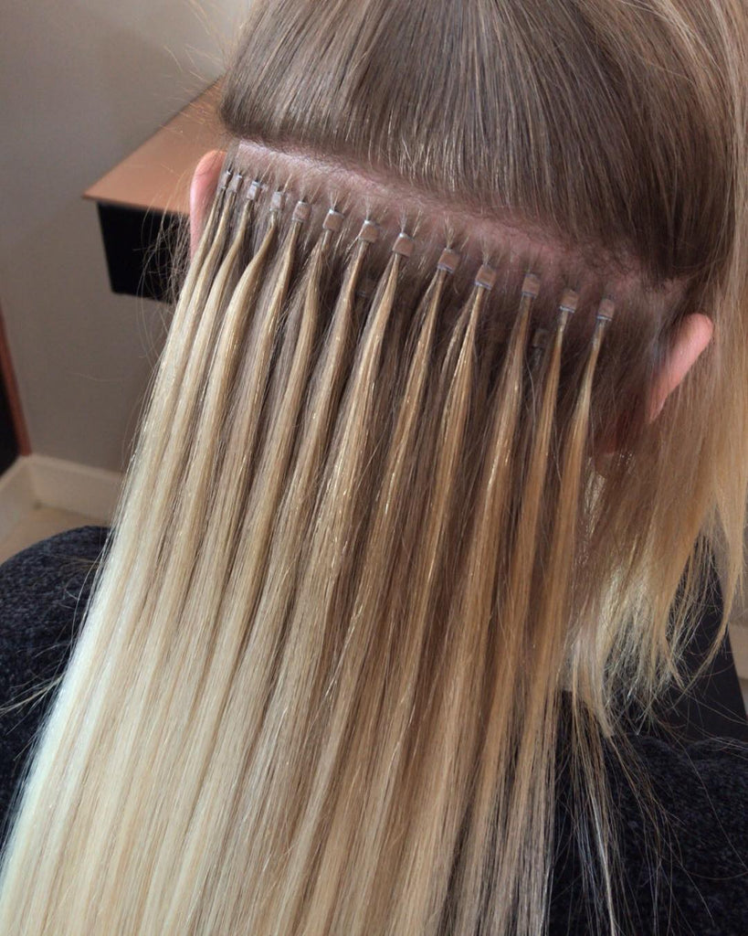 Microbead Hair Extensions - Bigger Better Hair Salon