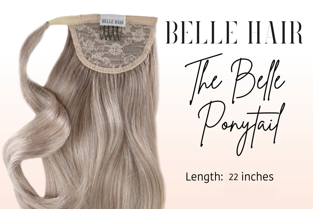 InvisiBelle Ponytail Clip In Extension - 22 inch