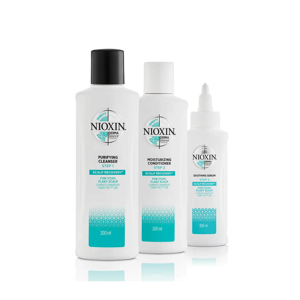 Nioxin Scalp Recovery Kit - Anti-Dandruff System Kit for Itchy, Flaky, Dry Scalp - Belle Hair Extensions