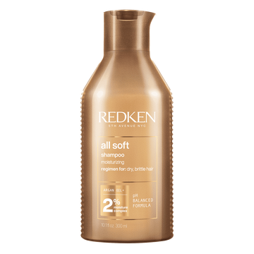 Redken All Soft Argan Oil Shampoo - Belle Hair Extensions