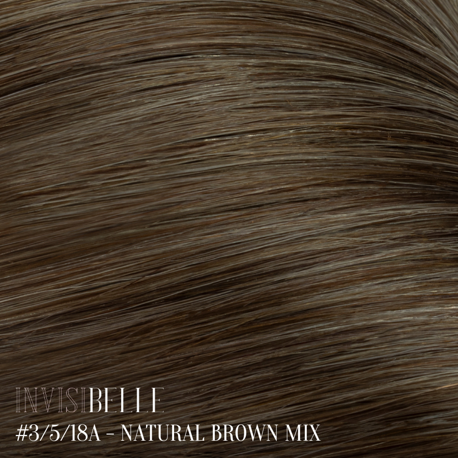 InvisiBelle Side Filler Clip Ins - 18 inch - Belle Hair Extensions