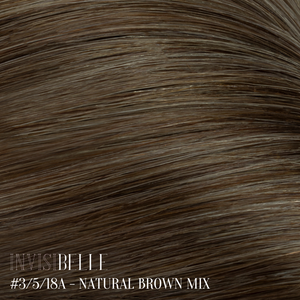 InvisiBelle Side Filler Clip Ins - 18 inch - Belle Hair Extensions