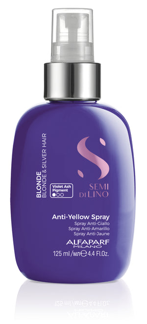Alfaparf Semi Di Lino Blonde & Silver Hair - Anti Yellow Spray - 125ml