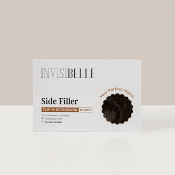 InvisiBelle Side Filler Clip Ins - 18 inch - Belle Hair Extensions