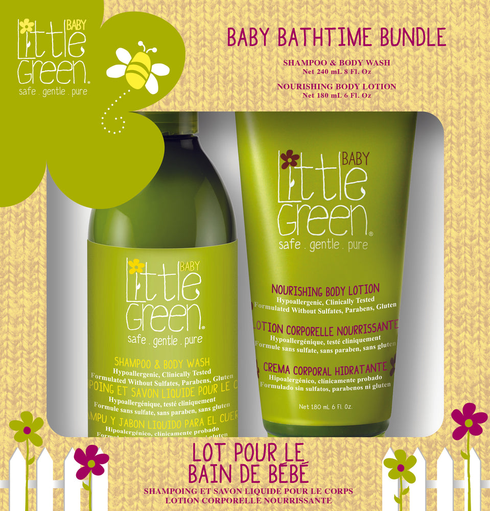 Little Green - Baby - Bathtime Bundle