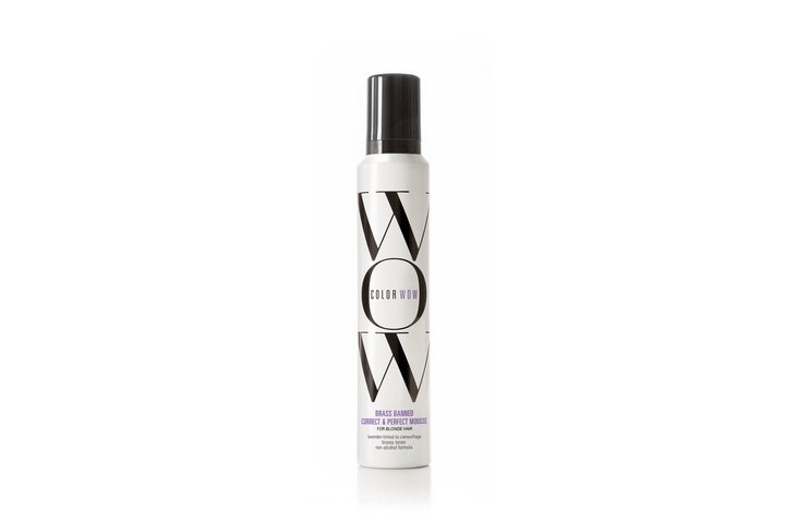 Colour Wow Brass Banned Correct & Perfect Mouse - Blonde - 200ml - Belle Hair Extensions