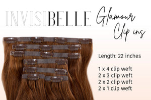 InvisiBelle Glamour Clip In Hair Extensions - Belle Hair Extensions