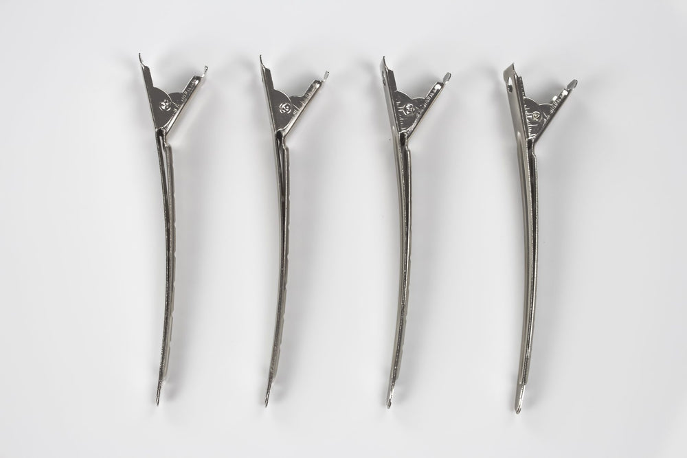 Silver Grips (4 Pack) - Belle Hair Extensions