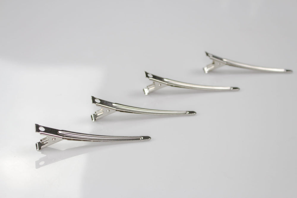 Silver Grips (4 Pack) - Belle Hair Extensions