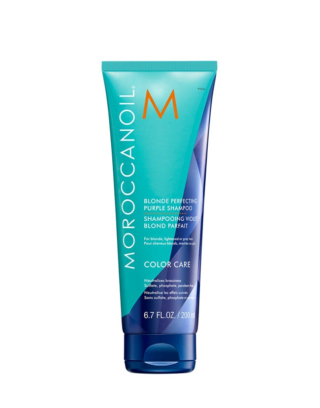 
            
                Load image into Gallery viewer, Moroccanoil Blonde Perfecting Purple Shampoo - 200ml
            
        