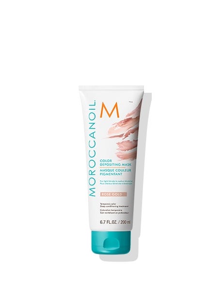 
            
                Load image into Gallery viewer, Moroccanoil Colour Depositing Mask - Rose Gold - 200ml
            
        